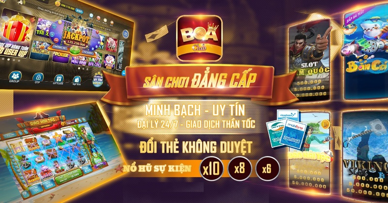 Những điểm nổi bật của cổng game Boa Club